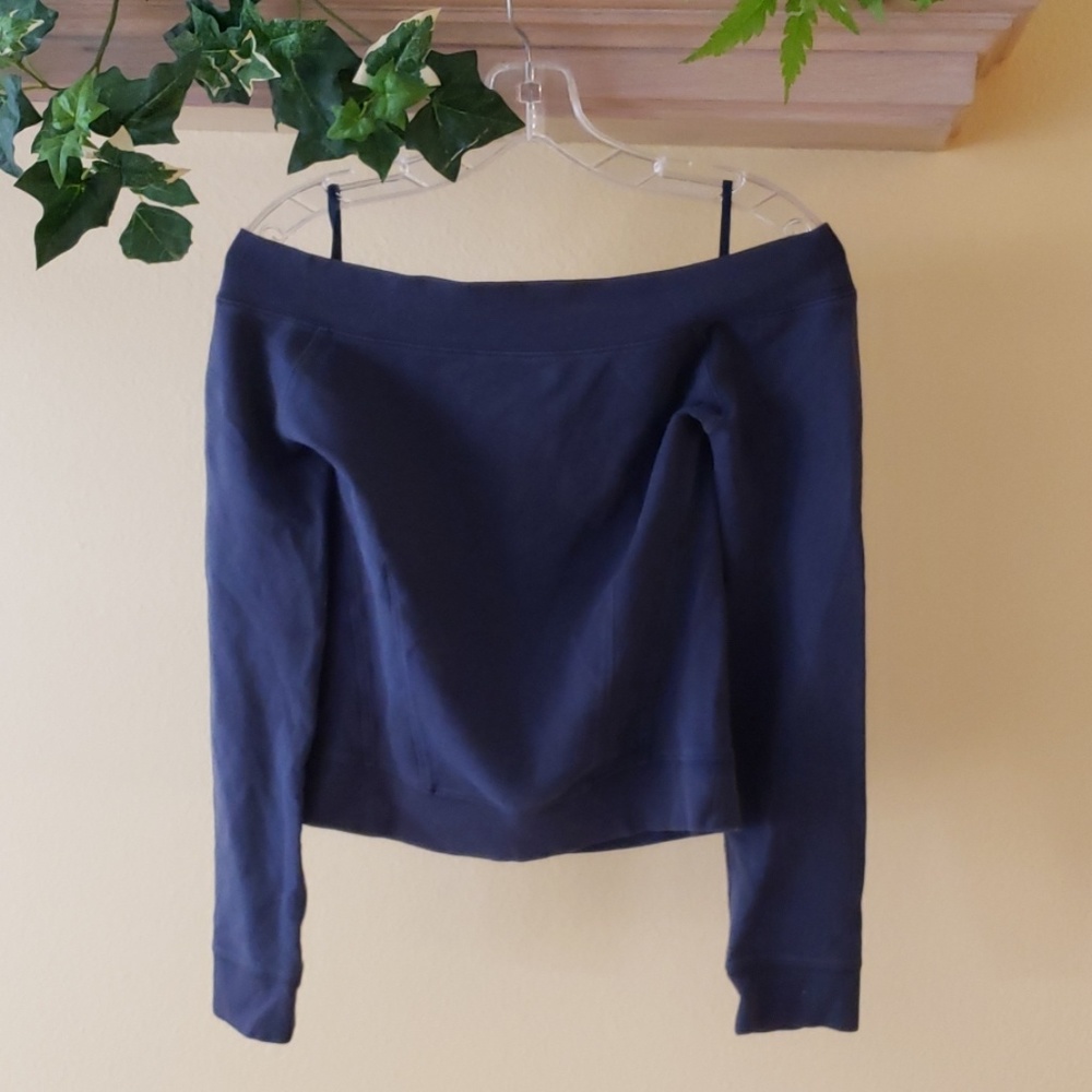 express • wide neck ballet off shoulder top